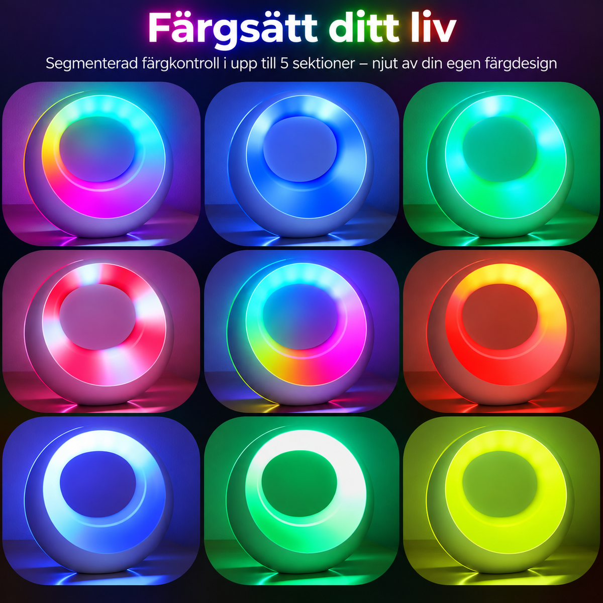 GlowMini – Stämningslampa med färger